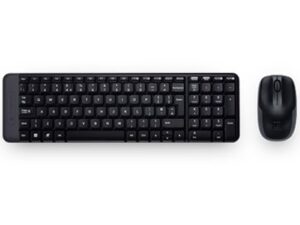 Logitech G MK220 keyboard RF Wireless QWERTY US International Black
