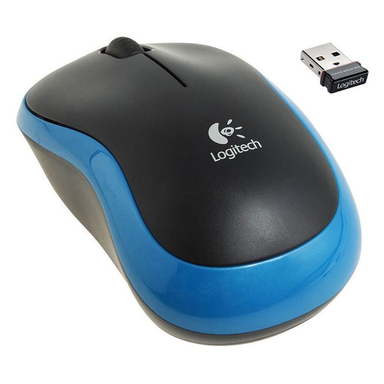 Logitech Wireless Mouse M185 Blue WER