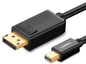 CABLU video Ugreen, "MD105" mini DP (T) la DP (T) 4K la 60Hz, lungime 1.5m, negru "10477" (timbru verde 0.08 lei) - 6957303814770