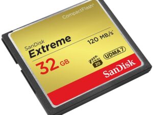Other Computer Accessory SANDISK BY WESTERN DIGITAL MEMORY COMPACT FLASH 32GB/SDCFXSB-032G-G46