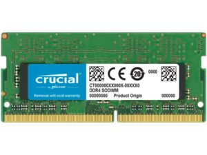 Crucial 32GB [1x32GB 3200MHZ DDR4 CL22 SODIMM]