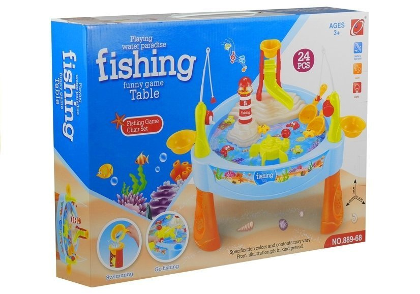 Colorful Fishing Table With Fishing Rods For Kids - Image 4