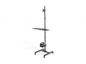 DIGITUS Mobile workstation w height adj.