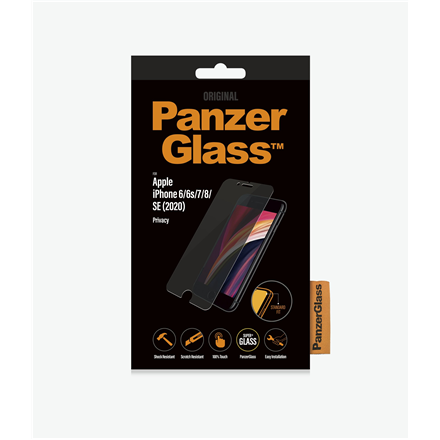 Privaatsusfiltriga kaitseklaas PanzerGlass iPhone 6/6s/7/8/SE 20/22 Privacy - Image 2