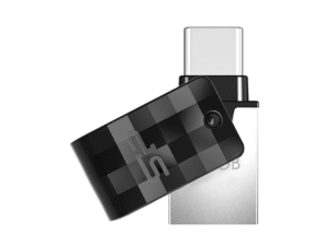 Silicon Power mälupulk 16GB Mobile C31, must