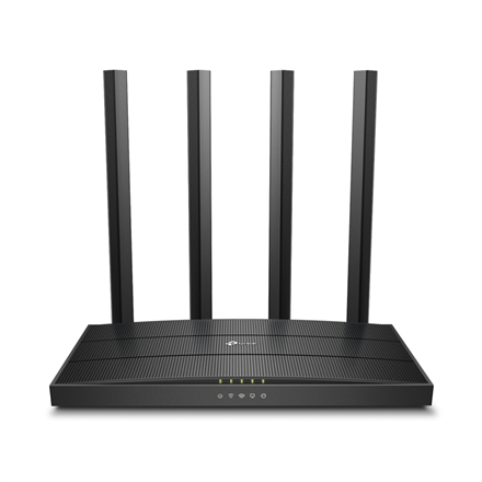 ROUTER TP-LINK wireless 1900Mbps, MU-MIMO, 4 porturi Gigabit, 4 antene externe, Dual Band 2.4 GHz+5 GHz AC1900 "Archer C80" (timbru verde 0.8 lei) - Image 4