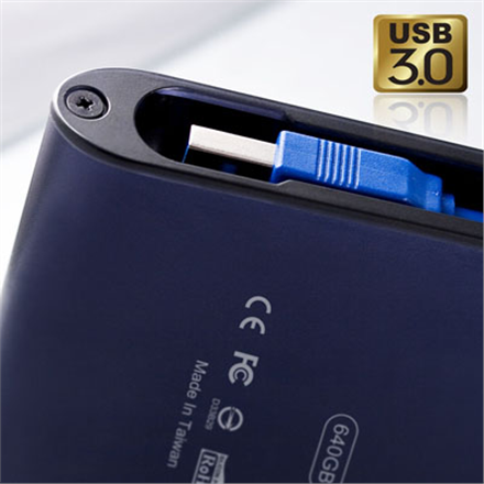 Silicon Power external hard drive 2TB Armor A80, blue - Image 2