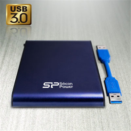 Silicon Power external hard drive 2TB Armor A80, blue - Image 6