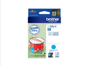 Tint BROTHER LC22UC Ink cyan 1200pages for DCP-J785DW