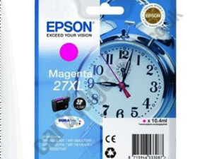Epson 27XL - 10.4 ml - XL - purpurov� - origin�ln� - inkoustov� cartridge - pro WorkForce WF-3620, WF-3640, WF-7110, WF-7210, WF-7610, WF-7620, WF-7710, WF-7715, WF-7720