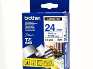 TZE-253 LAMINATED TAPE 24MM 8M