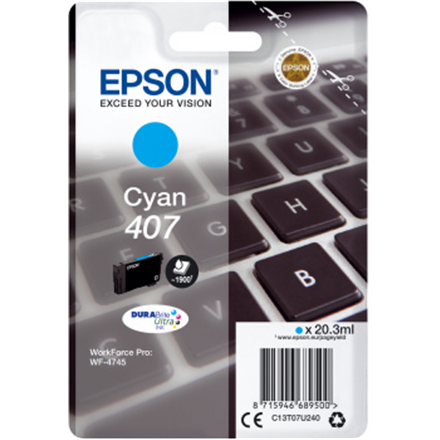 Tint Epson Ink Cartridge L, tsüaan - Image 2