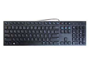 Klaviatuur Dell KB216 EN/LT, must