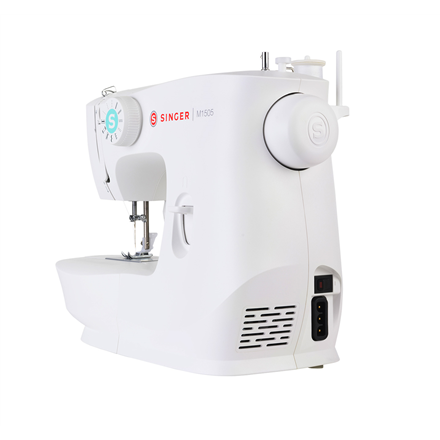 Singer | Sewing Machine | M1505 | Number of stitches 6 | Number of buttonholes 1 | White - Image 3