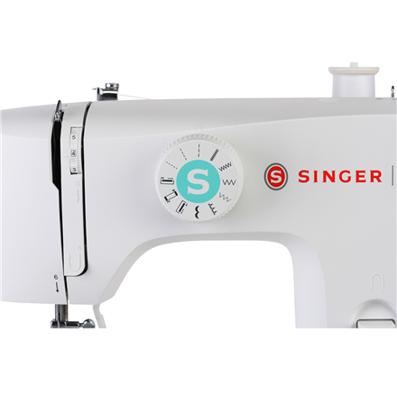 Singer | Sewing Machine | M1505 | Number of stitches 6 | Number of buttonholes 1 | White - Image 6