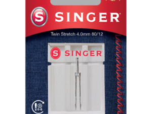 Singer | Twin Stretch Needle, Decorative, 4.0 80/12 1PK