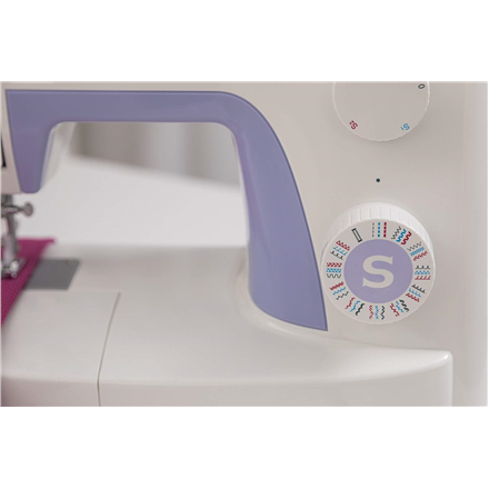 Singer | Sewing Machine | Simple 3232 | Number of stitches 32 | Number of buttonholes 1 | White - Image 4