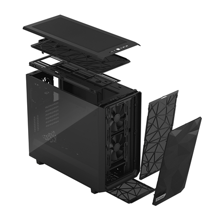 Computer case Fractal Design Meshify 2 Light Tempered Glass Black - Image 16