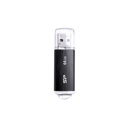 USB Flash Drive SP, Ultima U02, 2.0, 64GB, Negru "SP064GBUF2U02V1K" (timbru verde 0.03 lei)