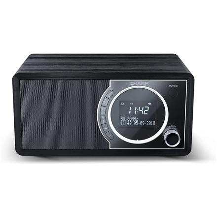 Interactive solution Sharp DR-450(BK) Digital Radio, FM/DAB/DAB+, Bluetooth 4.2, Alarm function, Midnight Black