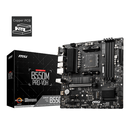 MSI B550M PRO-VDH /AM4 - Image 2