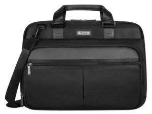 Laptop Bag Targus Mobile Elite Topload Fits up to size 15.6-16 ", Briefcase, Black, Shoulder strap