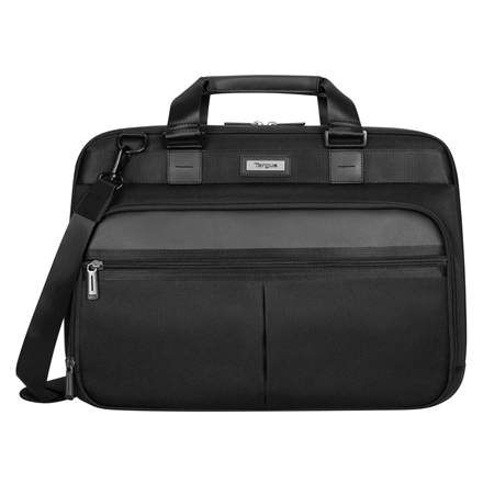 Laptop Bag Targus Mobile Elite Topload Fits up to size 15.6-16 ", Briefcase, Black, Shoulder strap