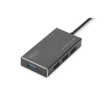 Cable Digitus USB 3.0 Hub, 4-port Incl. 5V/2A power supply DA-70240-1