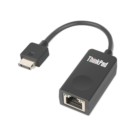 Converter Lenovo 0.08 m, Black, Ethernet Extension Adapter Gen 2