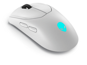 Computer mouse Dell Mouse Alienware Tri-Mode AW720M 2.4GHz Wireless Gaming Mouse, Lunar light