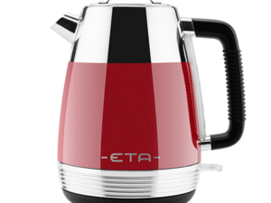 Teapot ETA Storio Kettle 918690030 Standard, 2150 W, 1.7 L, Stainless steel, 360° rotational base, Red