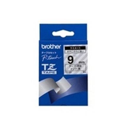 Brother Ta�ma laminowana Ta�ma/ Laminowana Black on Clear 9mm - Image 2