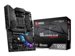 MSI Mainboard MPG B550 GAMING PLUS - ATX - Socket AM4 - AMD B550