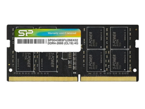 Memory Silicon Power 4GB SODIMM DDR4 PC4-21333 2666MHz CL19 SP004GBSFU266X02
