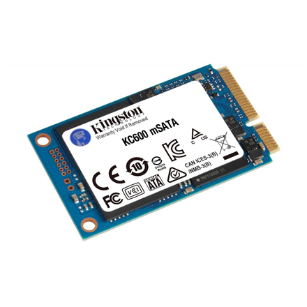 Kingston Dysk SSD 512G SSD KC600 SATA3 mSATA
