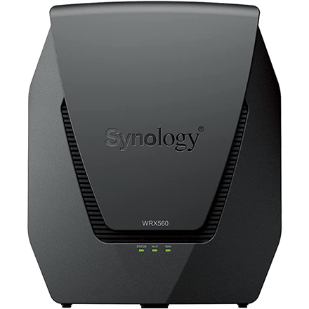 Synology WRX560 - Bezdr�tov� router - mesh 4portov� switch - 1GbE, 2.5GbE - porty WAN: 2