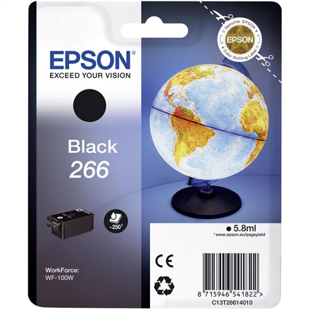 Epson Wk�ad atramentowy Ink/266 Globe 5.8ml BK