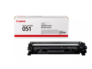 Canon 051 - �ern� - origin�ln� - kazeta s barvivem - pro imageCLASS MF262, MF264, MF267, MF269, i-SENSYS MF264, MF267, MF269, Satera LBP161, LBP162