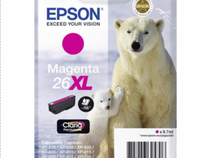 Epson 26XL - 8.7 ml - XL - magenta - original - blister - bl�ckpatron - f�r Expression Premium XP-510, 520, 600, 605, 610, 615, 620, 625, 700, 710, 720, 800, 810, 820