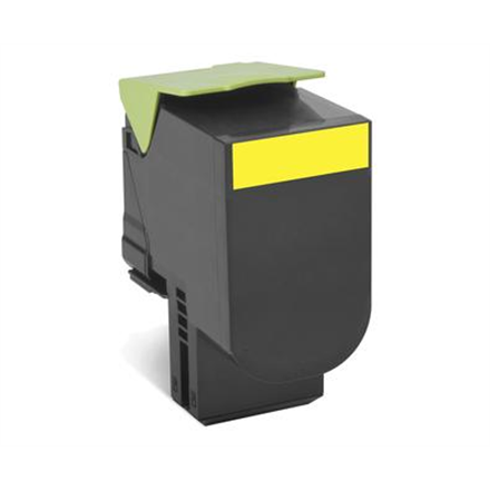 Lexmark Toner 702XYE Corporate-Kassette Gelb / 4000 pp