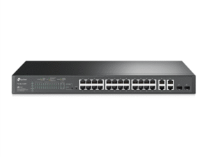 24-PORT POE SMART SWITCH/24X RJ+4X RJ+2X SFP