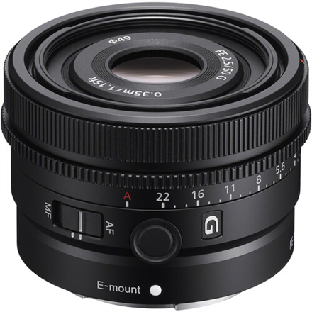 Sony FE 50mm f/2.5 G lens