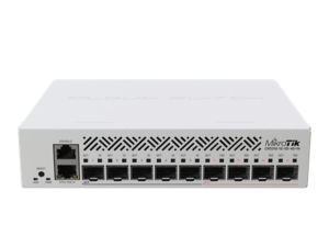 NET ROUTER/SWITCH 9PORT/CRS310-1G-5S-4S+IN MIKROTIK, "CRS310-1G-5S-4S+IN" (timbru verde 2 lei)