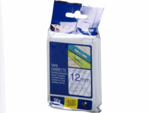 BROTHER TZE133 12 BLUE ON CLEAR