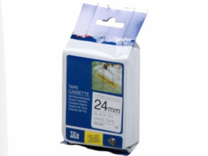 Brother | TZe-S251 Strong Adhesive Laminated Tape | Black on White | TZe | 8 m | 2.4 cm