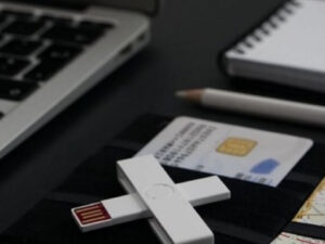 +ID smart card reader USB Blister, white
