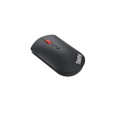 Computer mouse Lenovo  ThinkPad Bluetooth Silent Mouse w/o battery Black, Bluetooth 5.0
