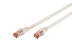 DIGITUS Professional patch cable - 5 m - white