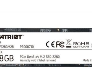 SSD PATRIOT P300 M.2 PCI-EX4 NVME 128 GB