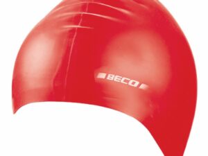 BECO Silicone swimming cap 7390 5 red